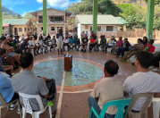 Tabganua Calamian community meeting Coron Phililipines 