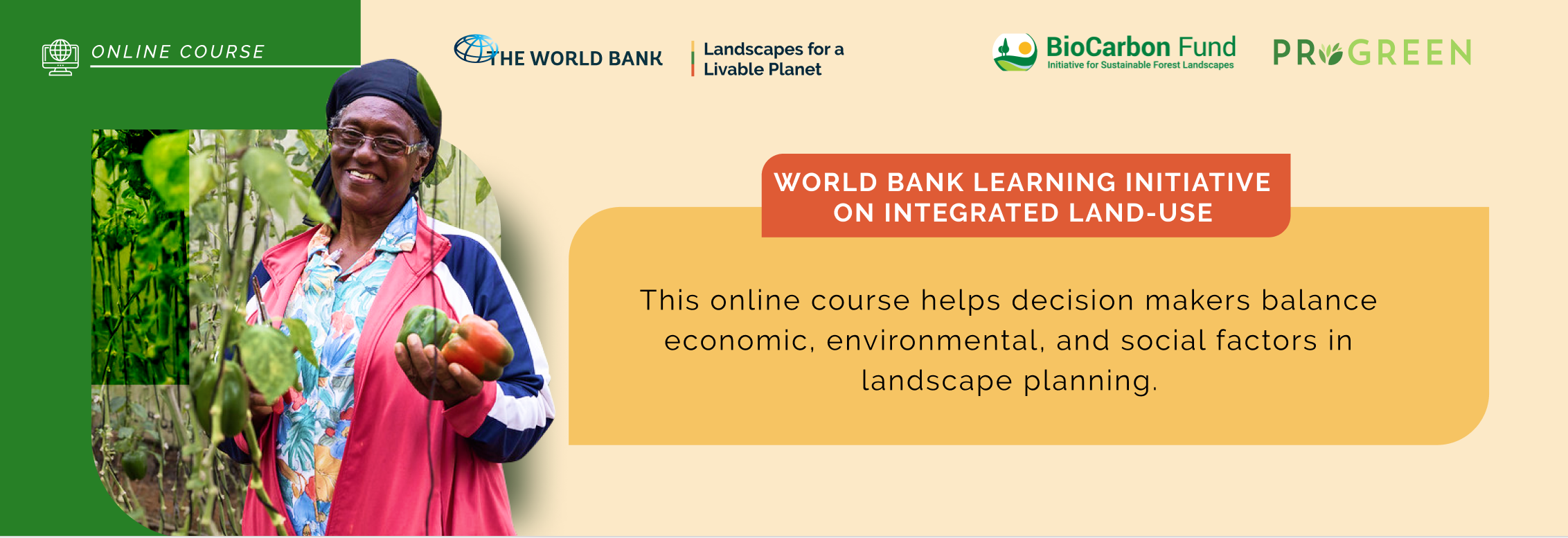 on-line course, integrated land-use initiatives 