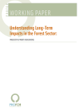 Understanding Long-Term Impacts in the Forest Sector: Predictive Proxy Indicators