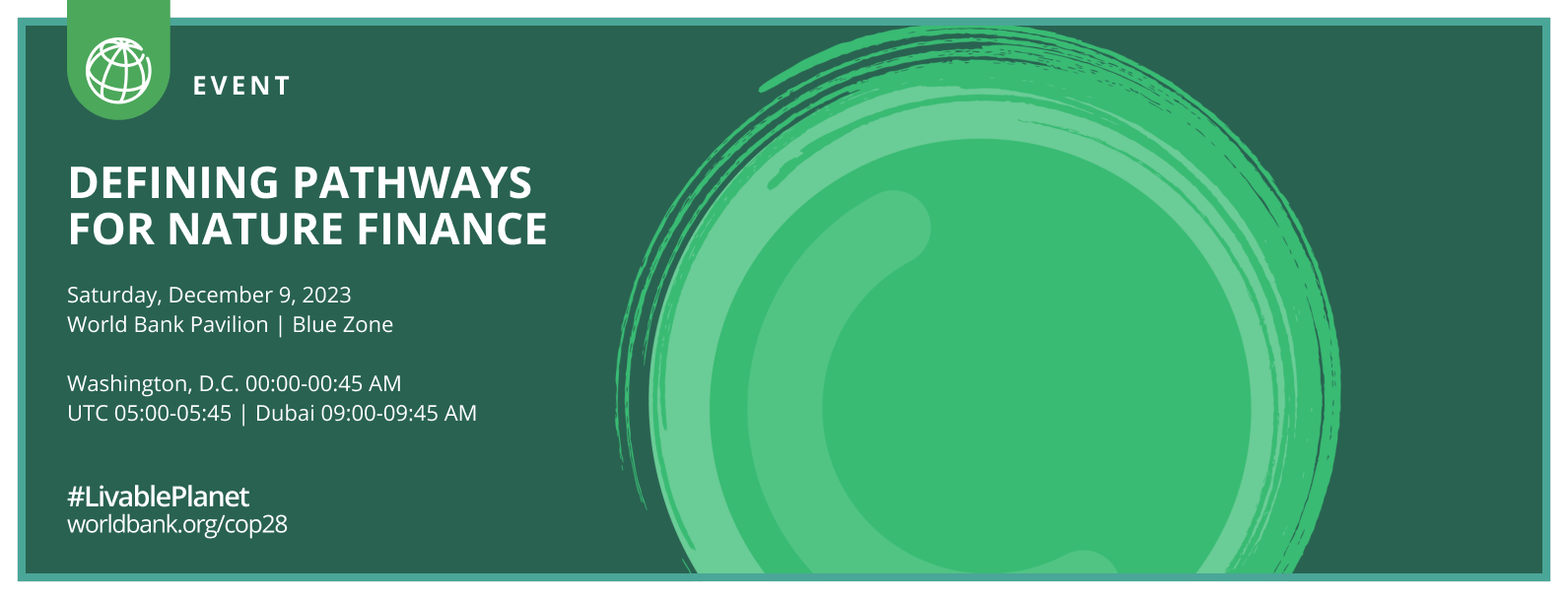 Defining Pathways for Nature Finance